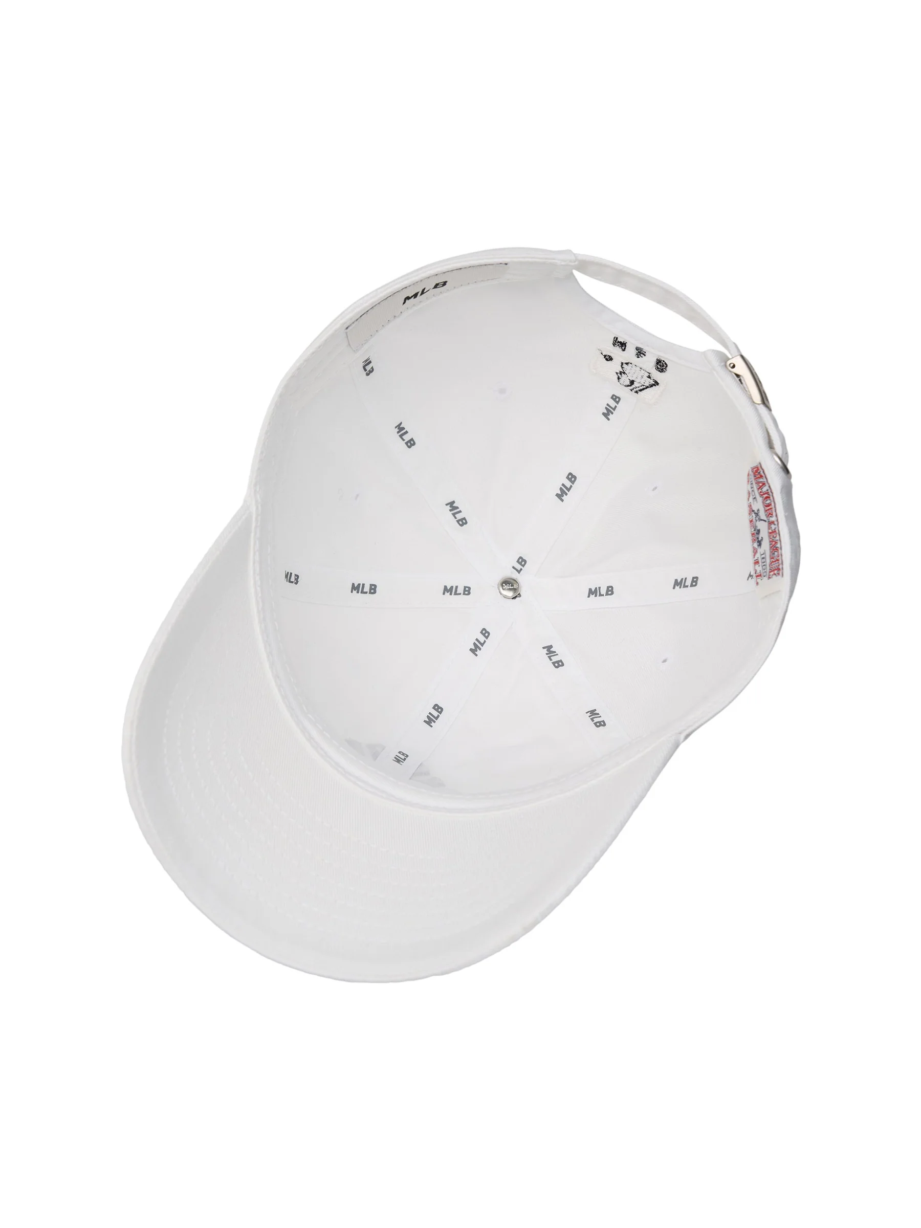 MLB Ace Unstructured Ballcap – White