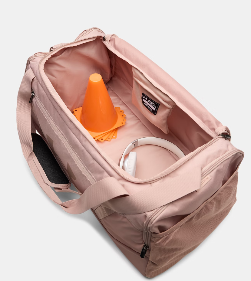 UA Undeniable 5.0 Medium Duffle Bag – Bashful Pink / Deep Almond – 601