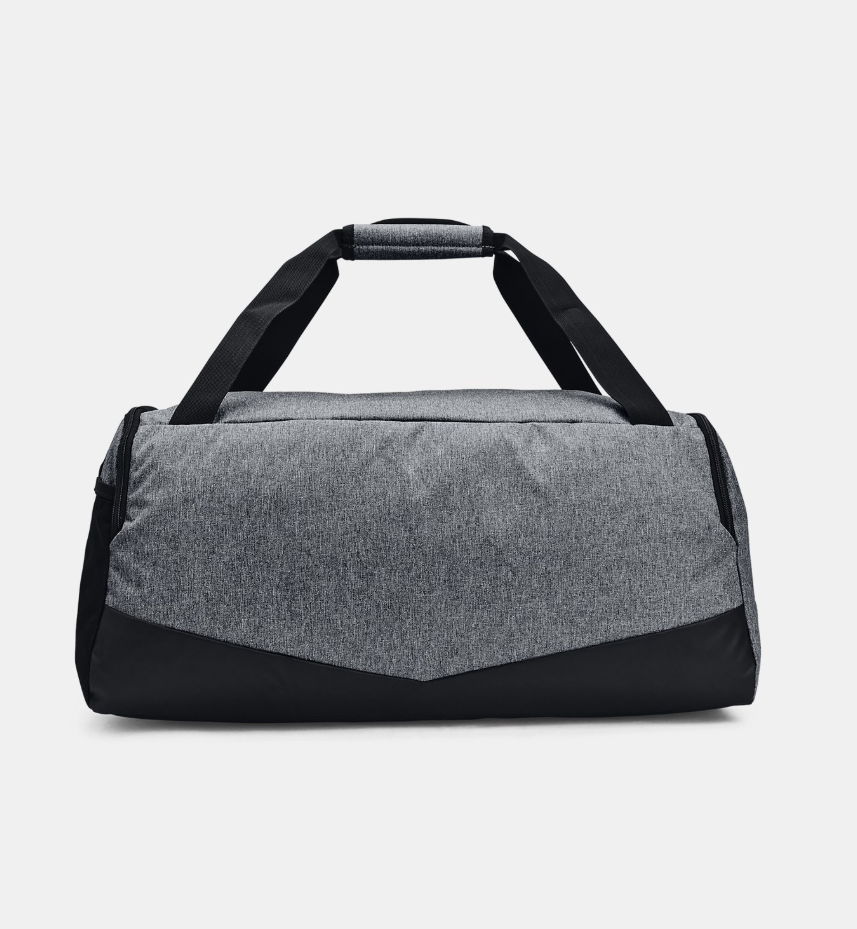 UA Undeniable 5.0 Medium Duffle Bag – Pitch Gray Medium Heather / Black – 012