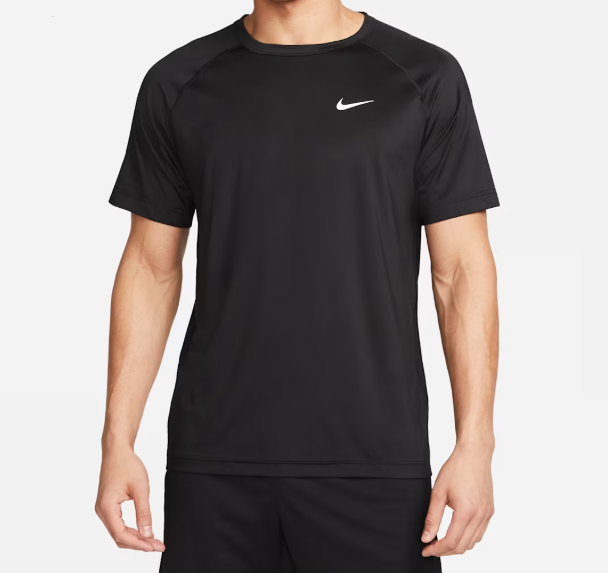 Nike Ready Men’s Dri-FIT Short-Sleeve Fitness Top-Smoke Grey