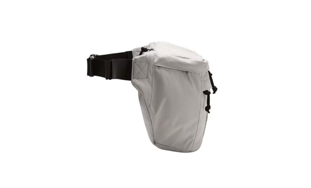 Nike basic logo sports fabric shoulder bag/crossbody bag/chest bag/waist bag, unisex and couple style – light bone color