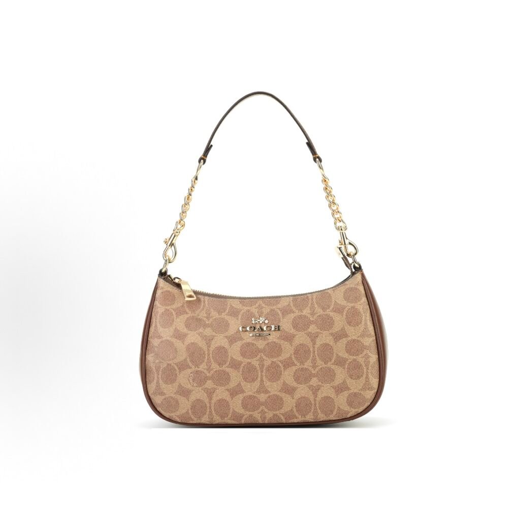 Coach Tabby Teri Shoulder Bag In Signature Canvas